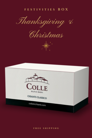 Il Colle Chianti Classico gift box with Tuscan wine and extra virgin olive oil for Christmas and Thanksgiving